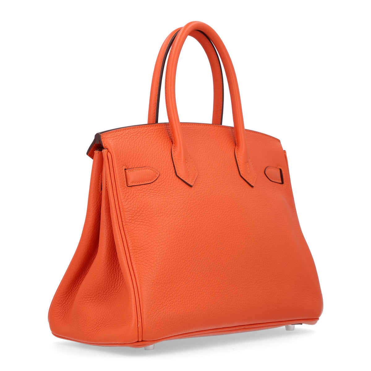 Hermes Taurillon Clemence Birkin 30 Feu 3 of 11