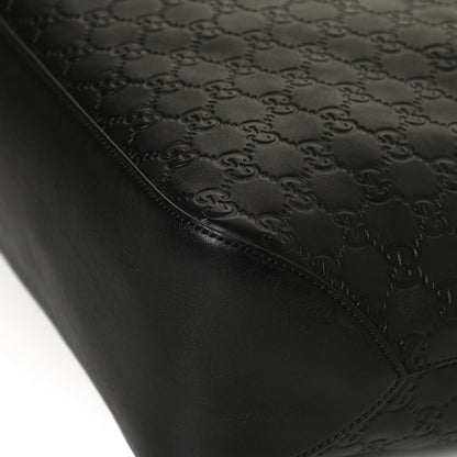 Gucci Guccissima Signature Large Linea A Hobo Black 13 of 14
