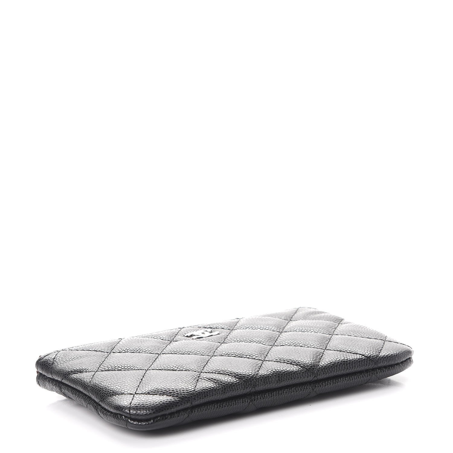 Chanel Caviar Quilted Small Cosmetic Case Black 4 of 7