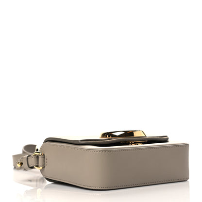 Chloe Shiny Calfskin Suede Mini C Double Carry Motty Grey 4 of 11