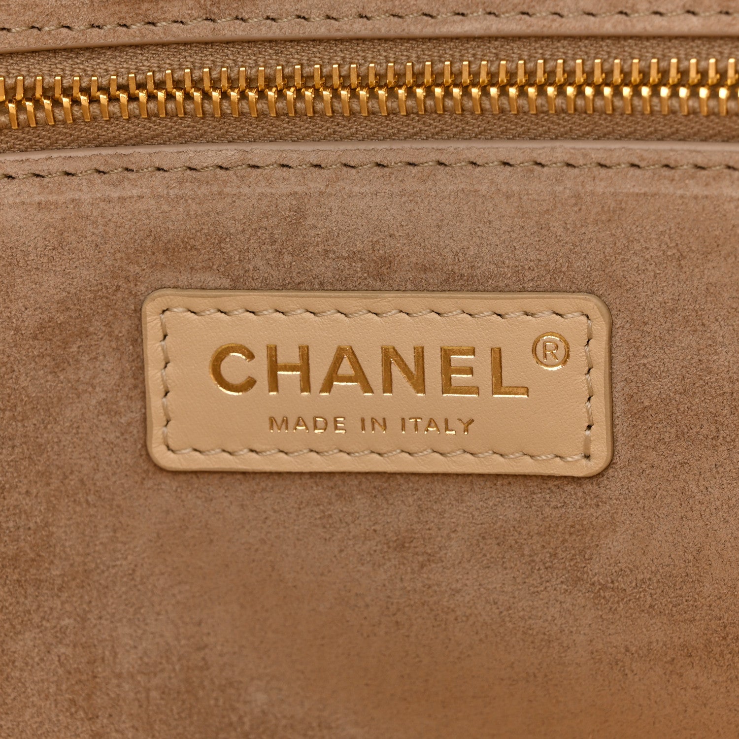 Chanel Calfskin Archetype Small Shopping Tote Beige 6 of 10