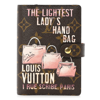 Louis Vuitton Monogram Affiche Small Ring Agenda Cover 1 of 8