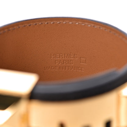 Hermes Matte Alligator Collier De Chien CDC Bracelet S Black 5 of 7