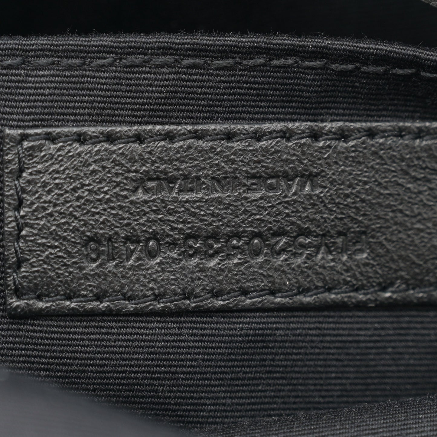 Lambskin Monogram Small Lou Camera Bag Asphalt