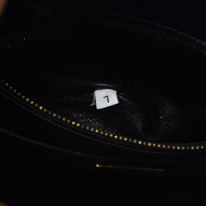 Prada Vitello Vintage Bowling Bag Black 11 of 15