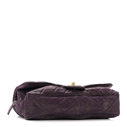 Chanel Iridescent Calfskin Quilted Small Shiva Flap Purple 4 of 11