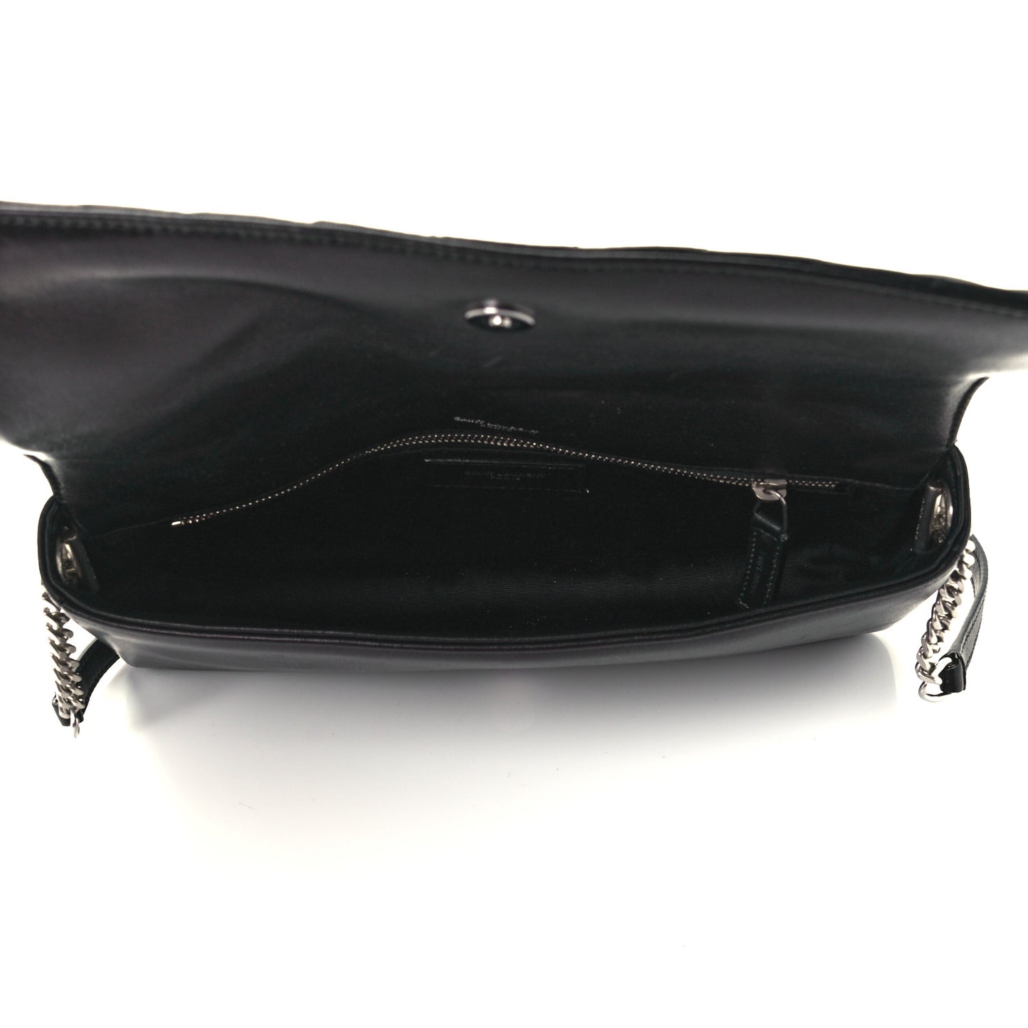 Lambskin Matelasse Monogram Kate 99 Black
