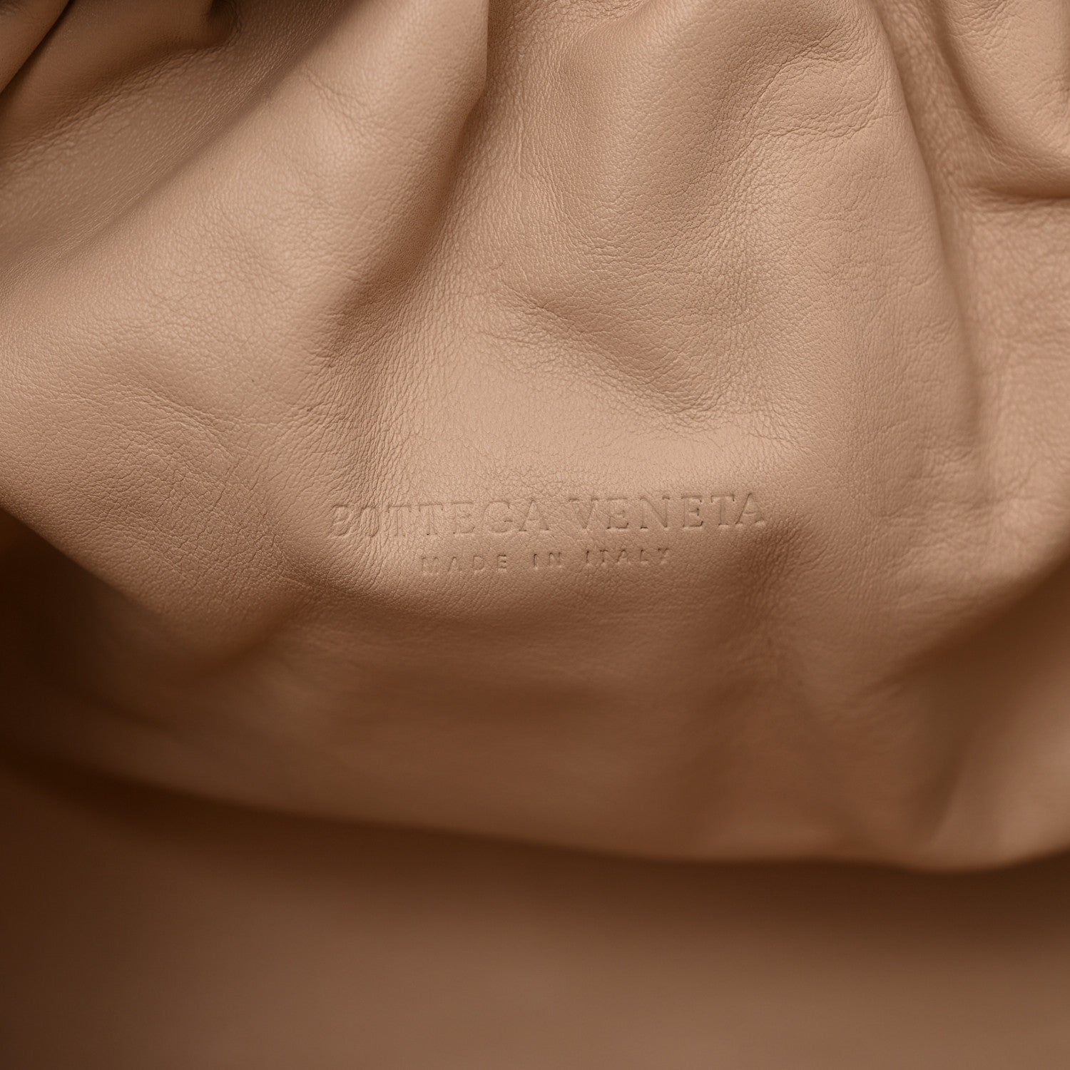 Bottega Veneta Smooth Butter Calf The Pouch Oversized Clutch Nude 6 of 8