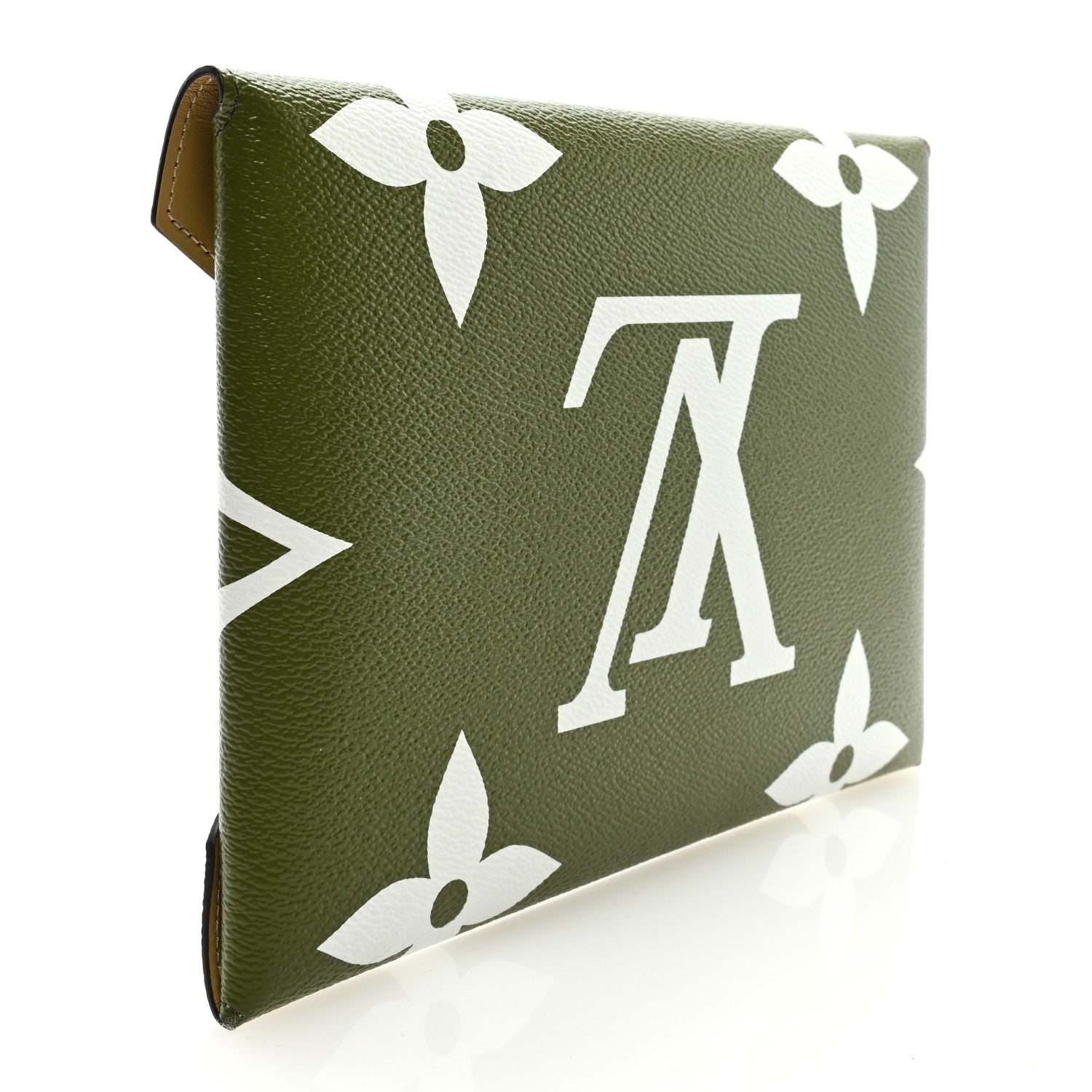 Louis Vuitton Monogram Giant Large Kirigami Pochette Kaki 3 of 6