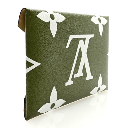 Louis Vuitton Monogram Giant Large Kirigami Pochette Kaki 3 of 6