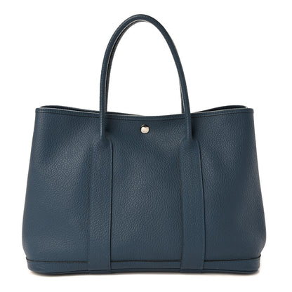 Hermes Vache Country Garden Party 36 MM Bleu Tempete 1 of 8