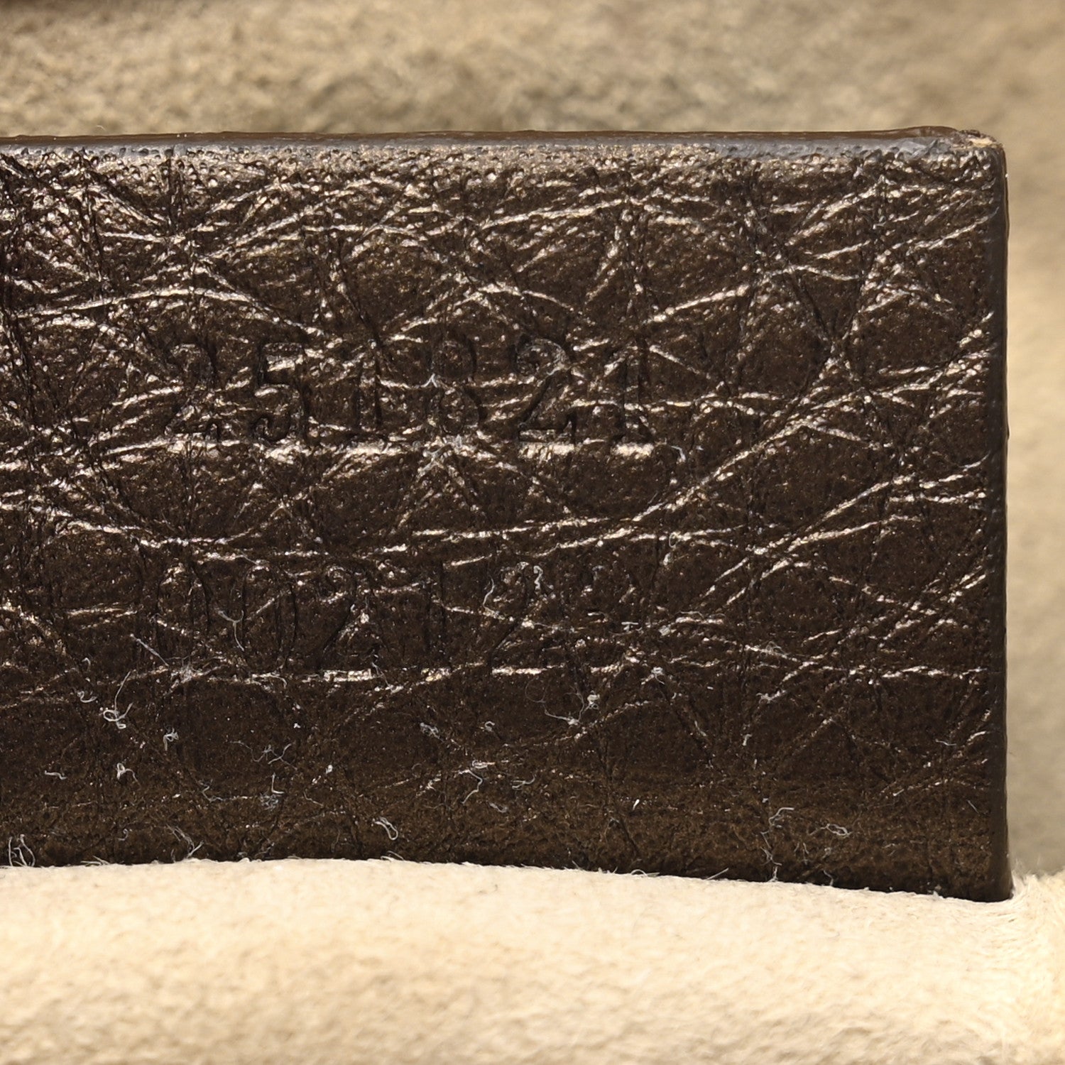 Gucci Metallic Pebbled Calfskin Small 1973 Chain Shoulder Bag Winter Leaf 8 of 10