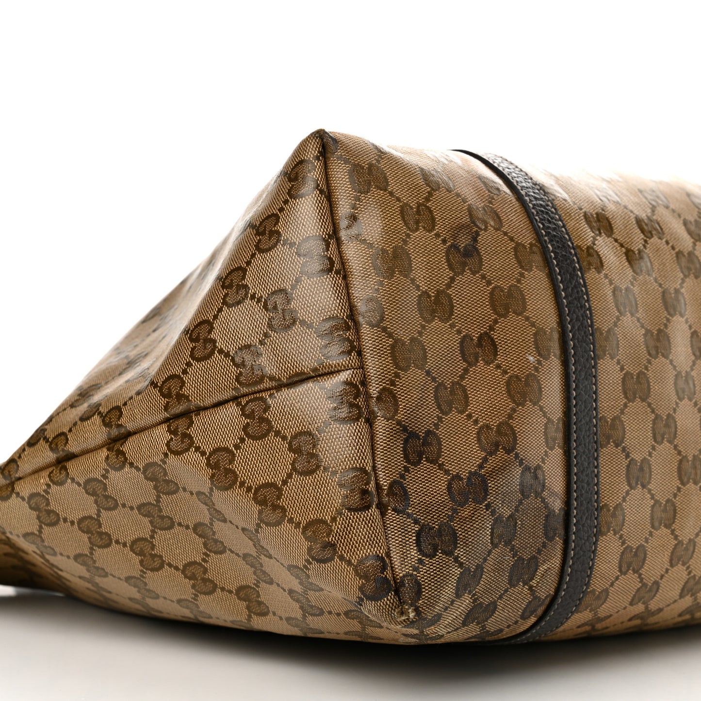 Crystal Monogram Large Joy Tote Beige Ebony Testa di Moro