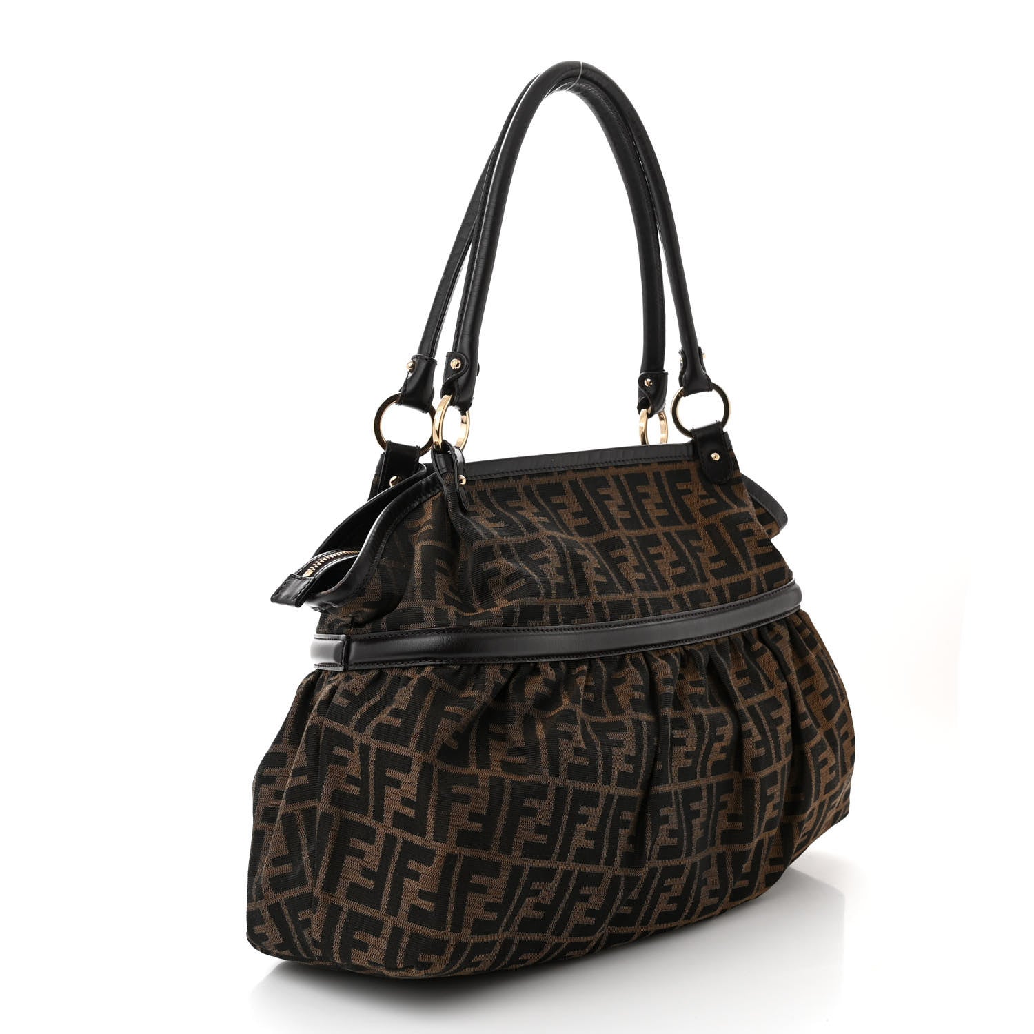 Fendi Zucca Large Chef Tote Tobacco 3 of 11