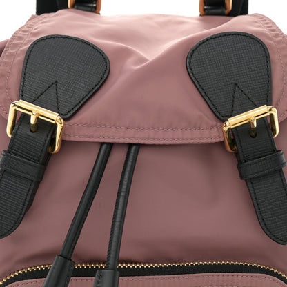 Burberry Nylon Medium Rucksack Backpack Mauve Pink 9 of 13