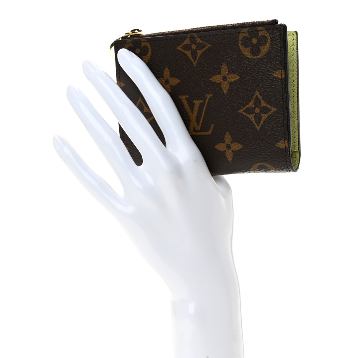 Monogram Lisa Wallet Light Green