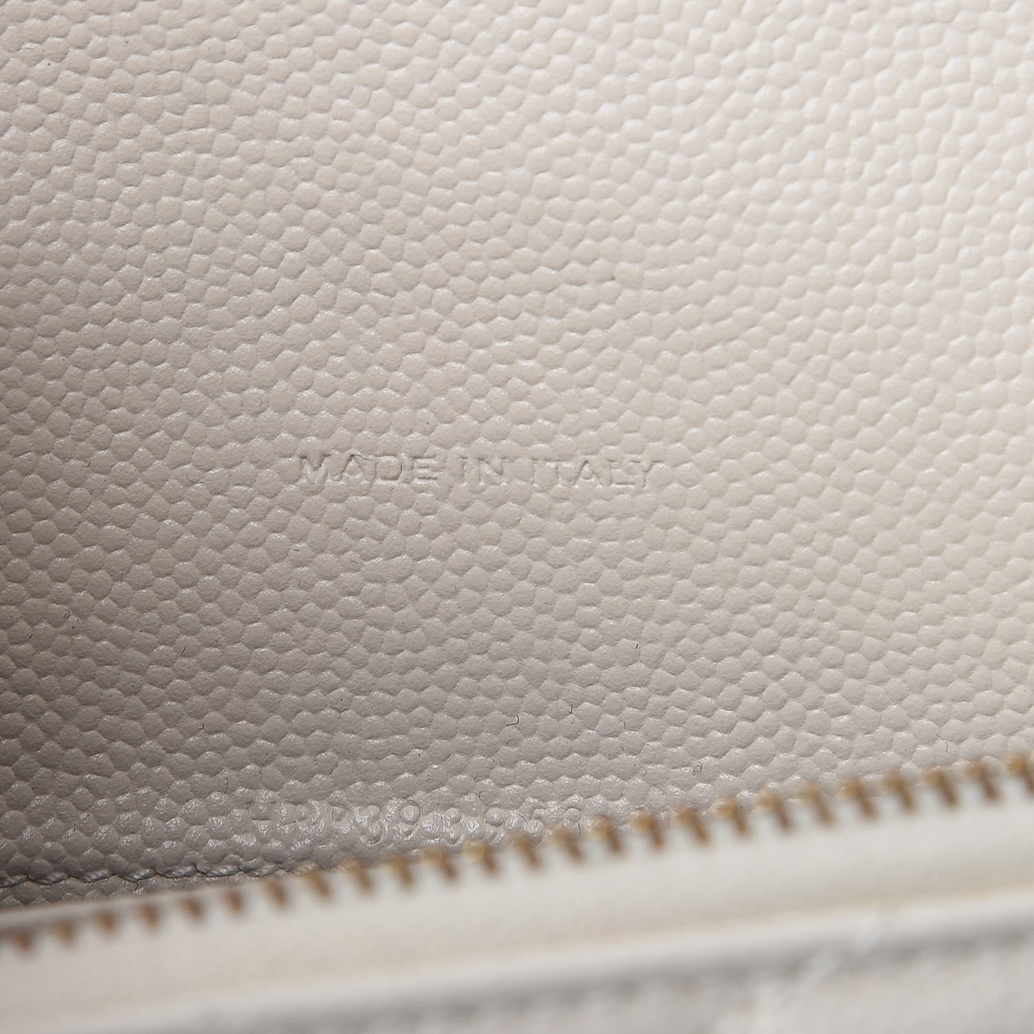 Saint Laurent Grain De Poudre Matelasse Chevron Monogram Envelope Chain Wallet Porcellana 7 of 11