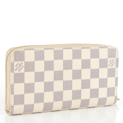 Louis Vuitton Damier Azur Zippy Wallet 3 of 7