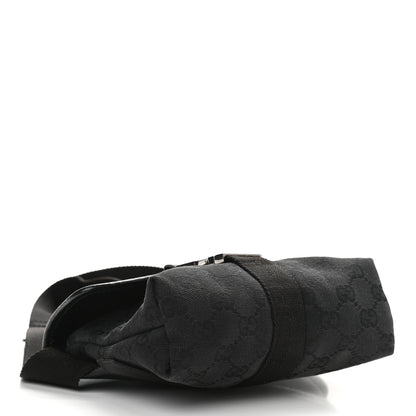 Gucci Monogram Waist Pouch Bag Black 4 of 9