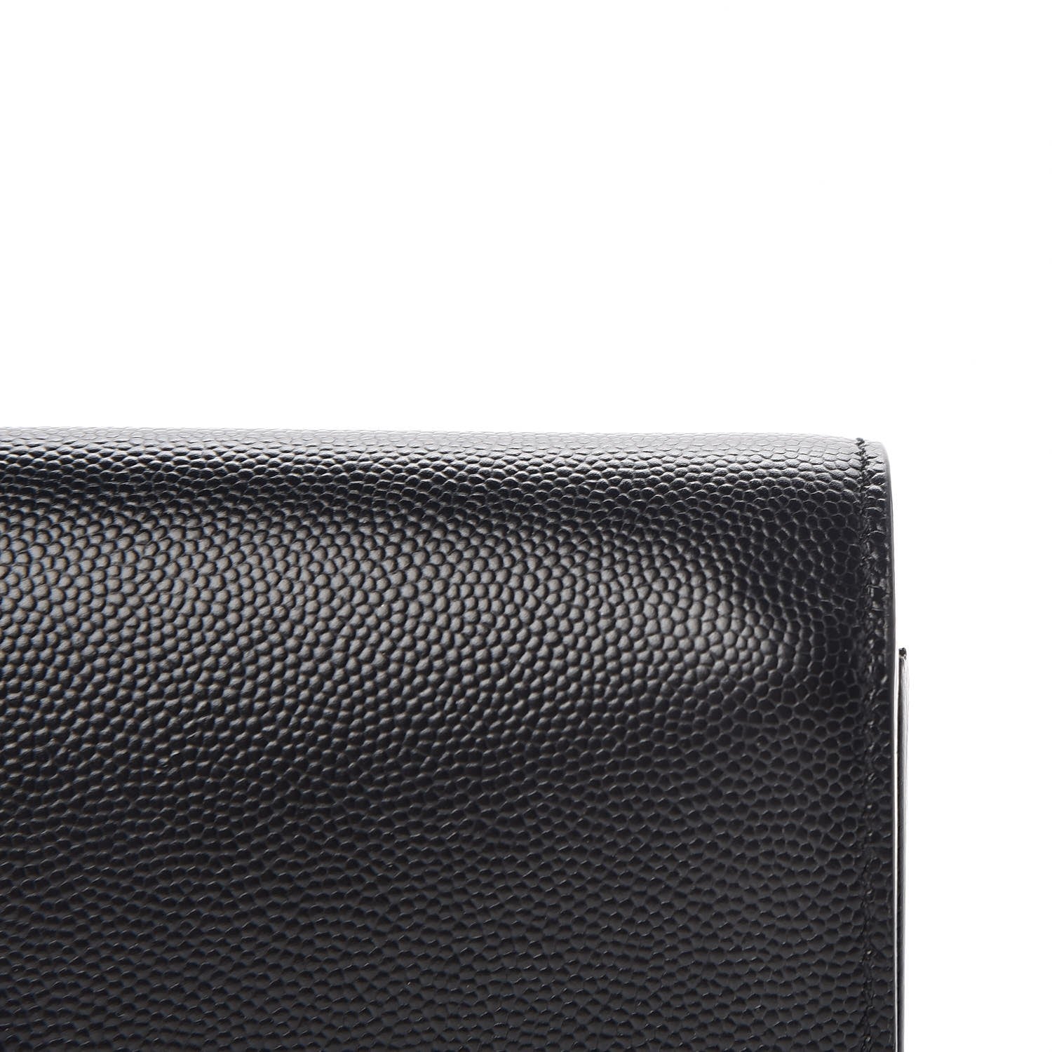 Saint Laurent Grain De Poudre Classic Monogram Kate Clutch Black 8 of 10