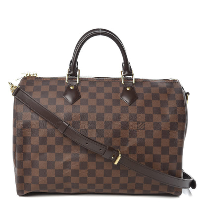 Louis Vuitton Damier Ebene Speedy Bandouliere 35 1 of 10
