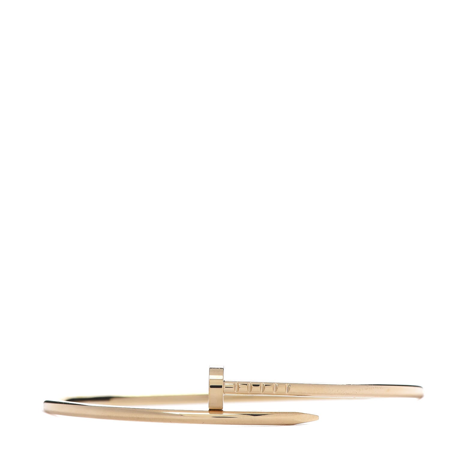 Cartier 18K Yellow Gold Small Juste Un Clou Bracelet 18 1 of 5