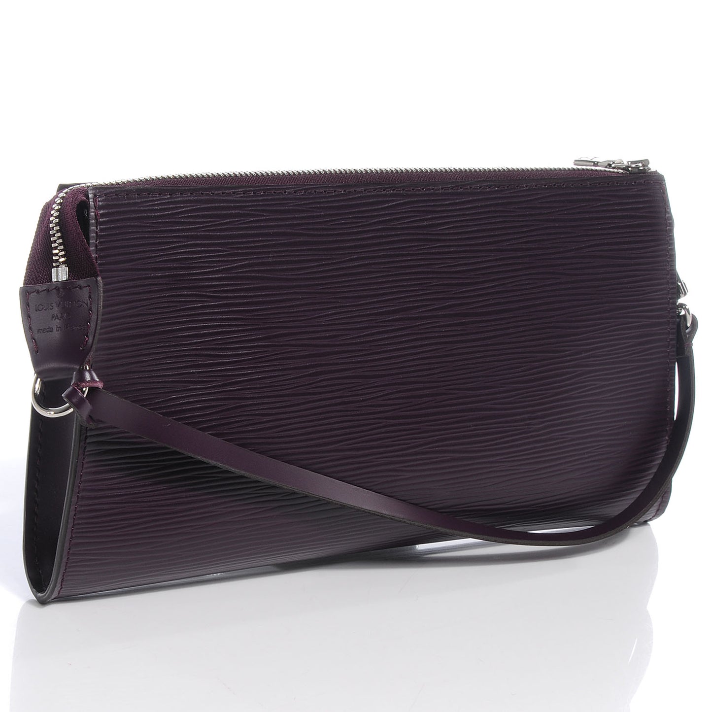 Epi Pochette Accessories 24 Cassis Purple