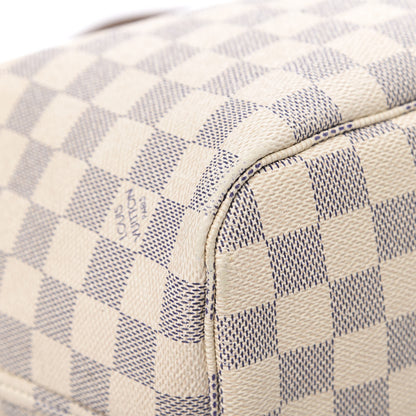 Louis Vuitton Damier Azur Neo Neverfull MM Rose Ballerine 13 of 23