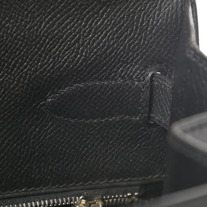 Hermes Epsom Kelly Sellier 35 Black 15 of 43