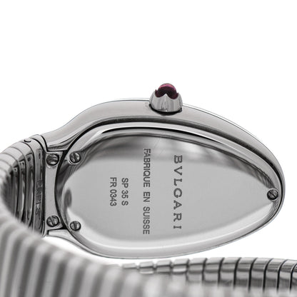 Bulgari Stainless Steel 35mm Serpenti Tubogas Quartz Watch 4 of 5