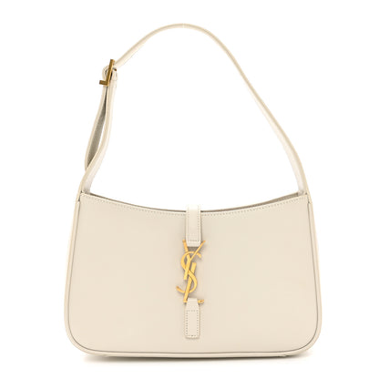 Saint Laurent Smooth Calfskin Le 5 A 7 Hobo Blanc Vintage 1 of 8