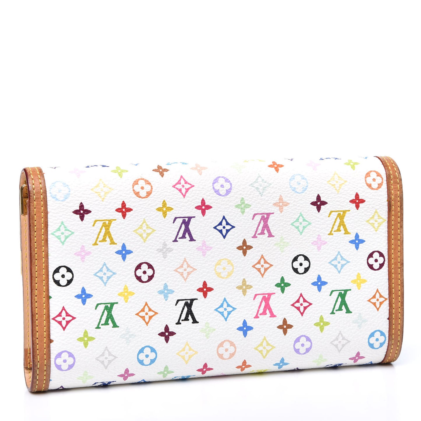 Monogram Multicolor Porte Tresor International Wallet White