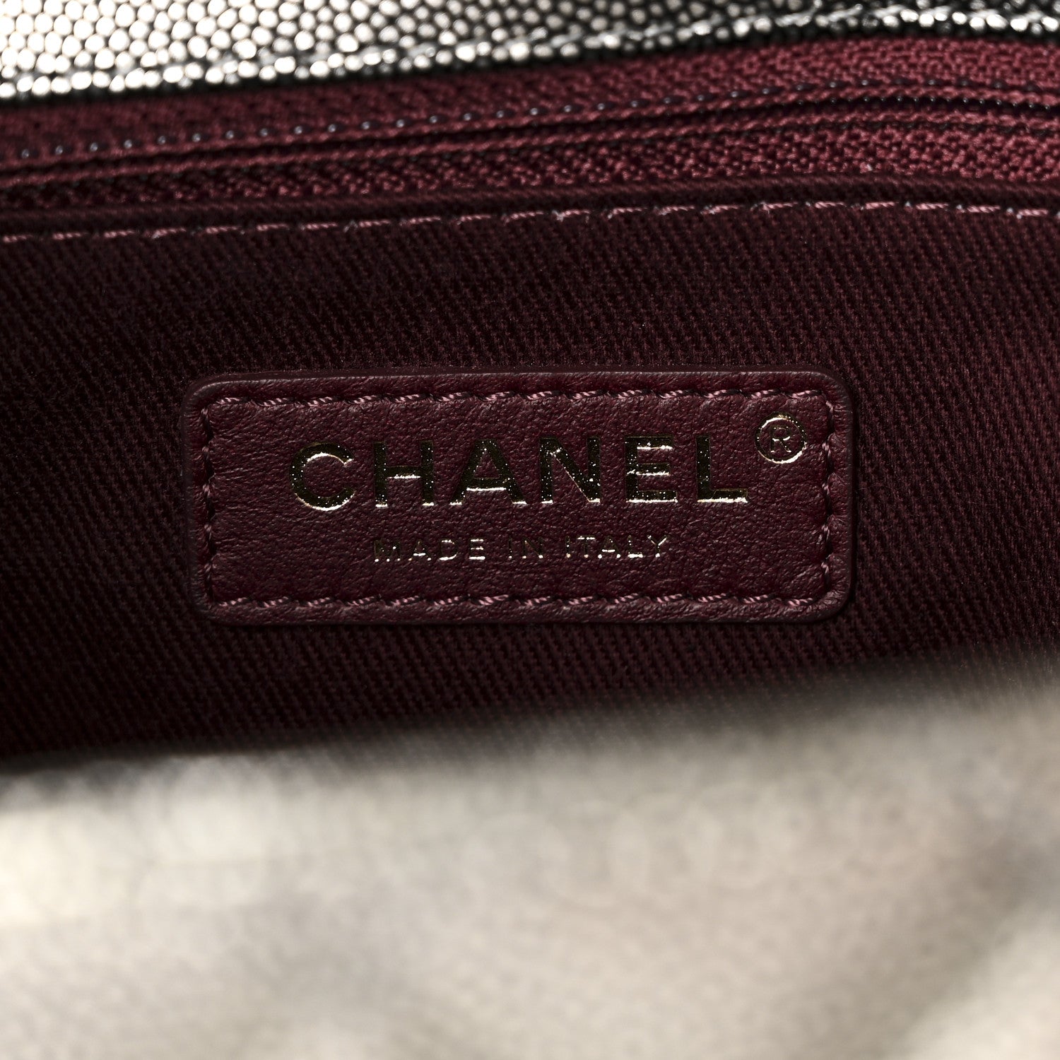 Chanel Metallic Caviar Quilted Small Coco Handle Flap Silver 6 of 10