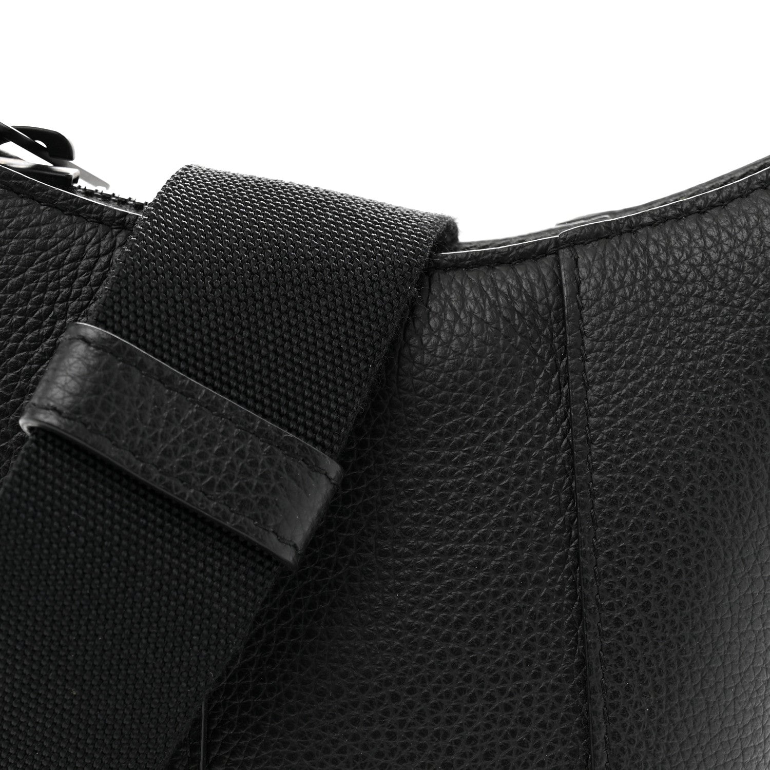 Balenciaga Calfskin Hourglass Phone Holder Bag Black 7 of 9