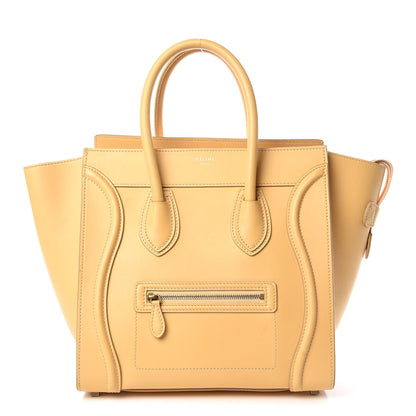 Celine Smooth Calfskin Mini Luggage Butter 1 of 15