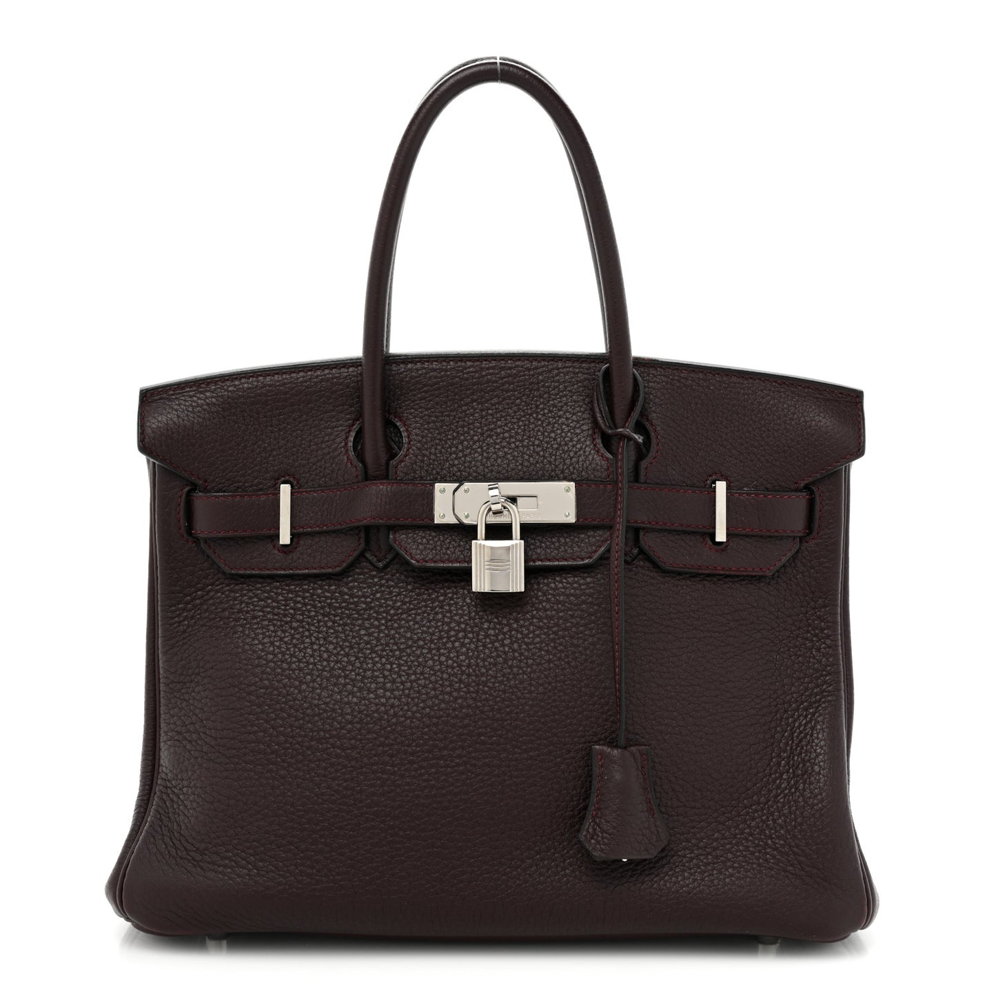 Taurillon Clemence Birkin 30 Prune