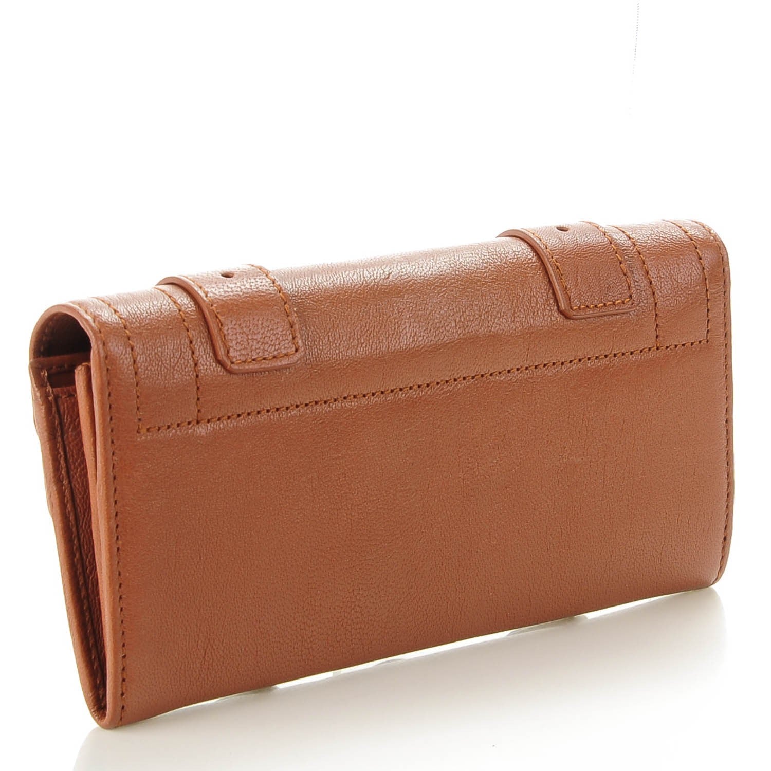 Proenza Schouler Lambskin PS1 Continental Wallet Saddle 3 of 6