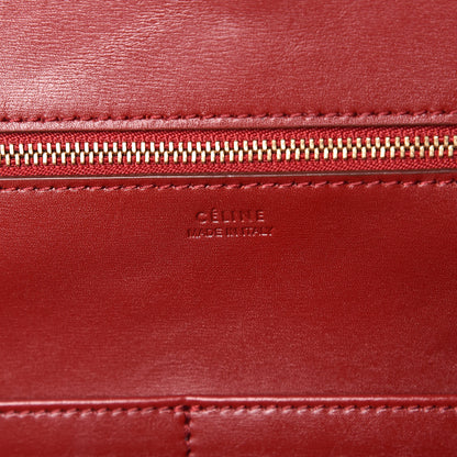 Celine Palmelato Calfskin Mini Tie Knot Tote Red 8 of 8