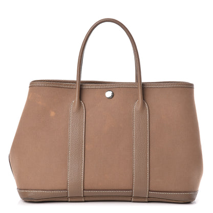 Hermes Toile Negonda Garden Party 30 TPM Etoupe 1 of 14