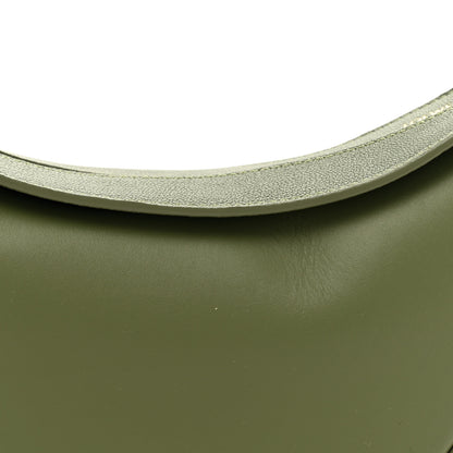 Loewe Satin Calfskin Jacquard Luna Bag Avocado Green 7 of 11