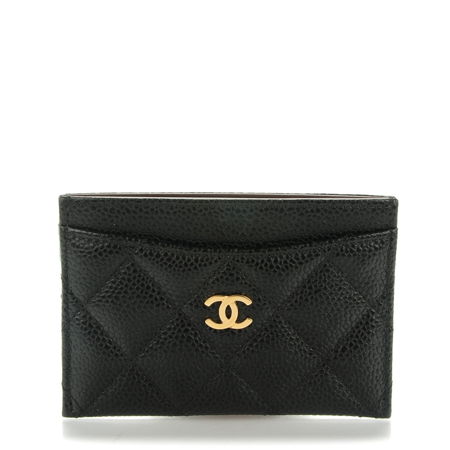 Chanel Caviar Quilted Card Holder Black 1 of 8