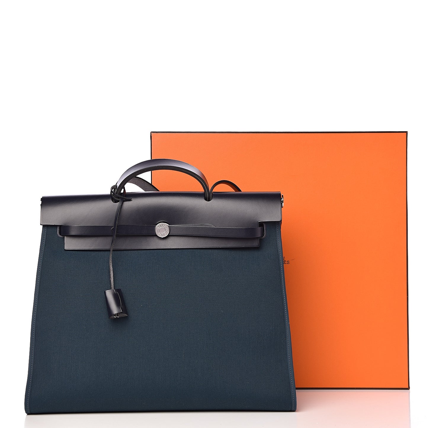 Toile Vache Hunter Herbag Zip 39 MM Bleu Nuit Bleu Ocean