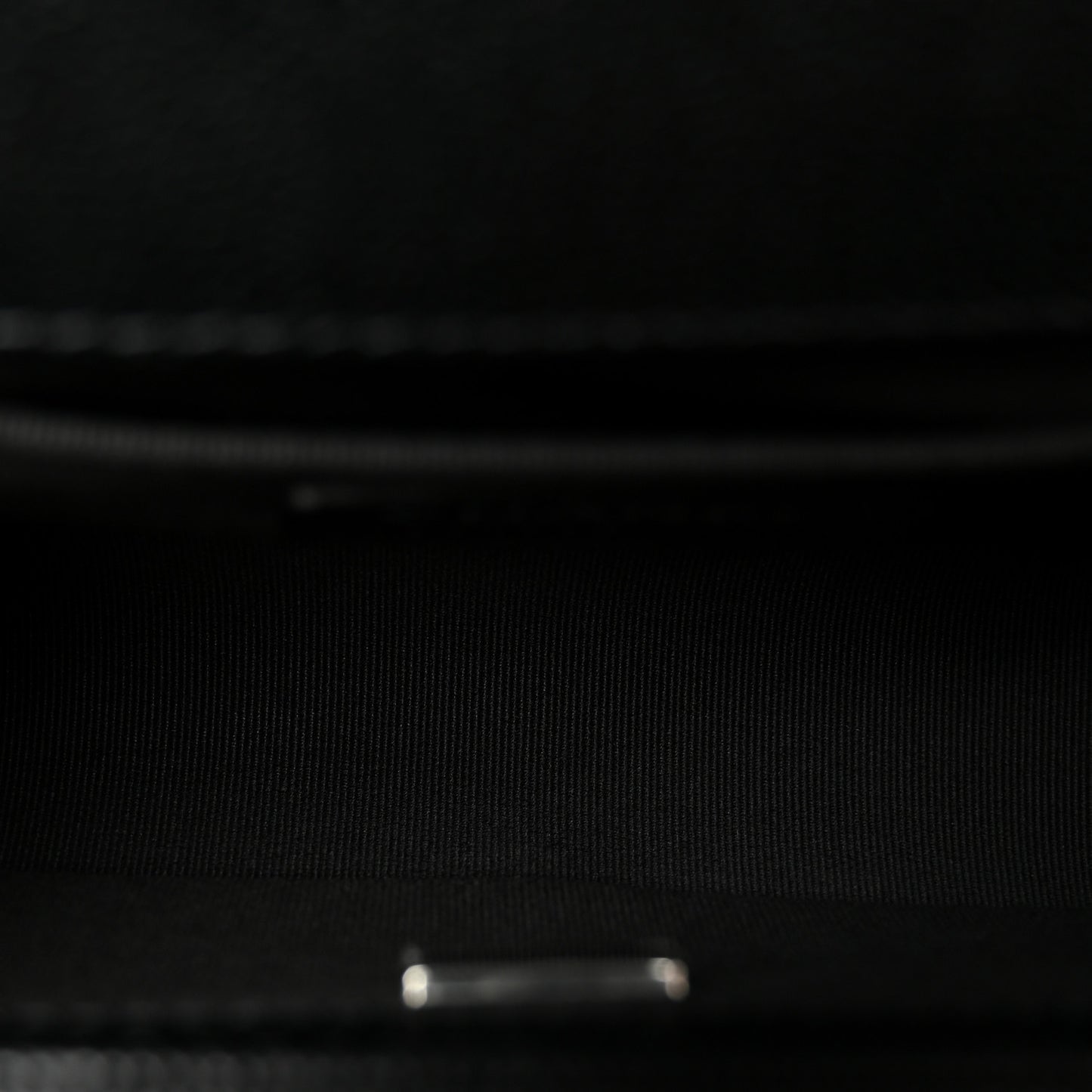 Caviar Quilted Small Boy Flap Black