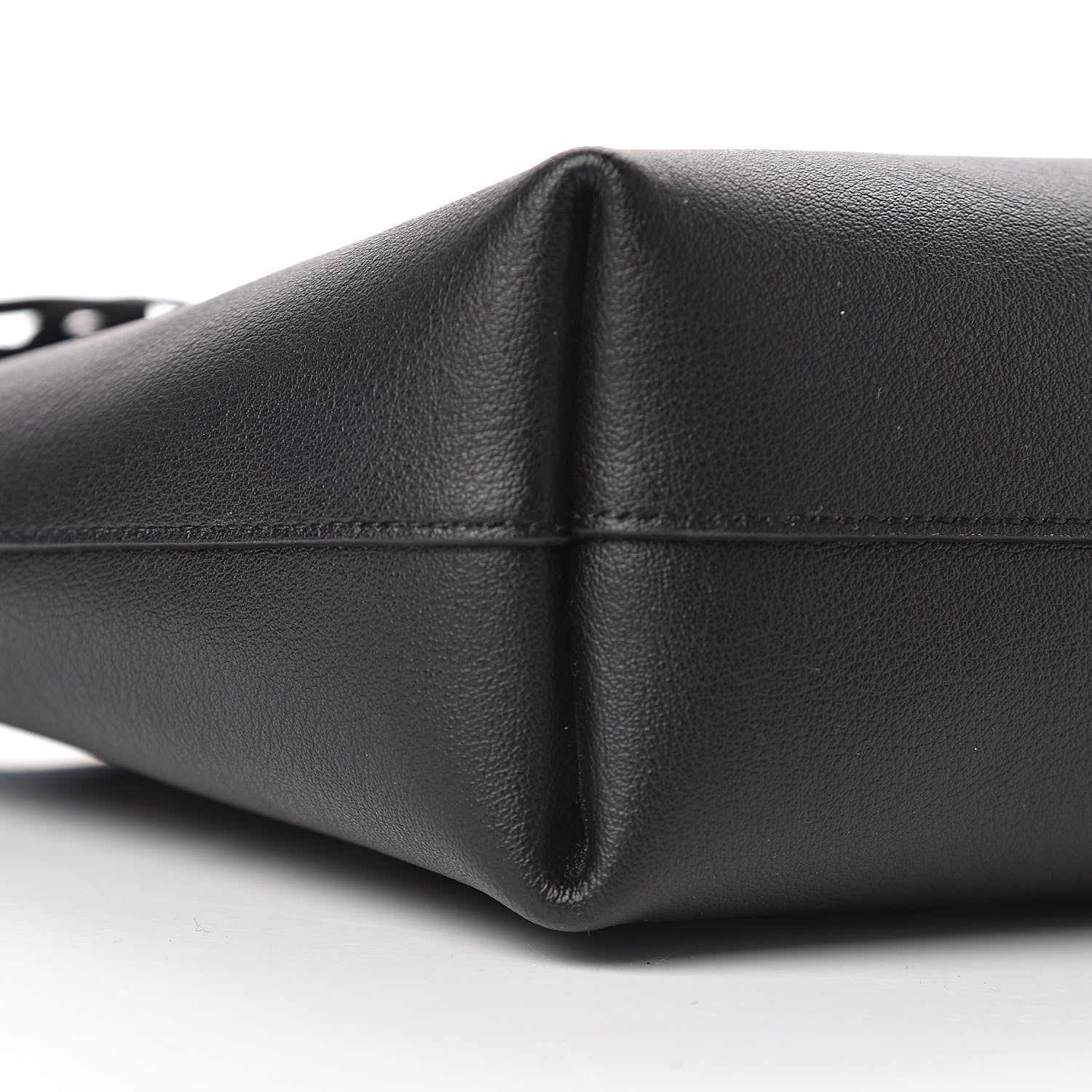 Saint Laurent Calfskin Toy Shopping Tote Black 10 of 11