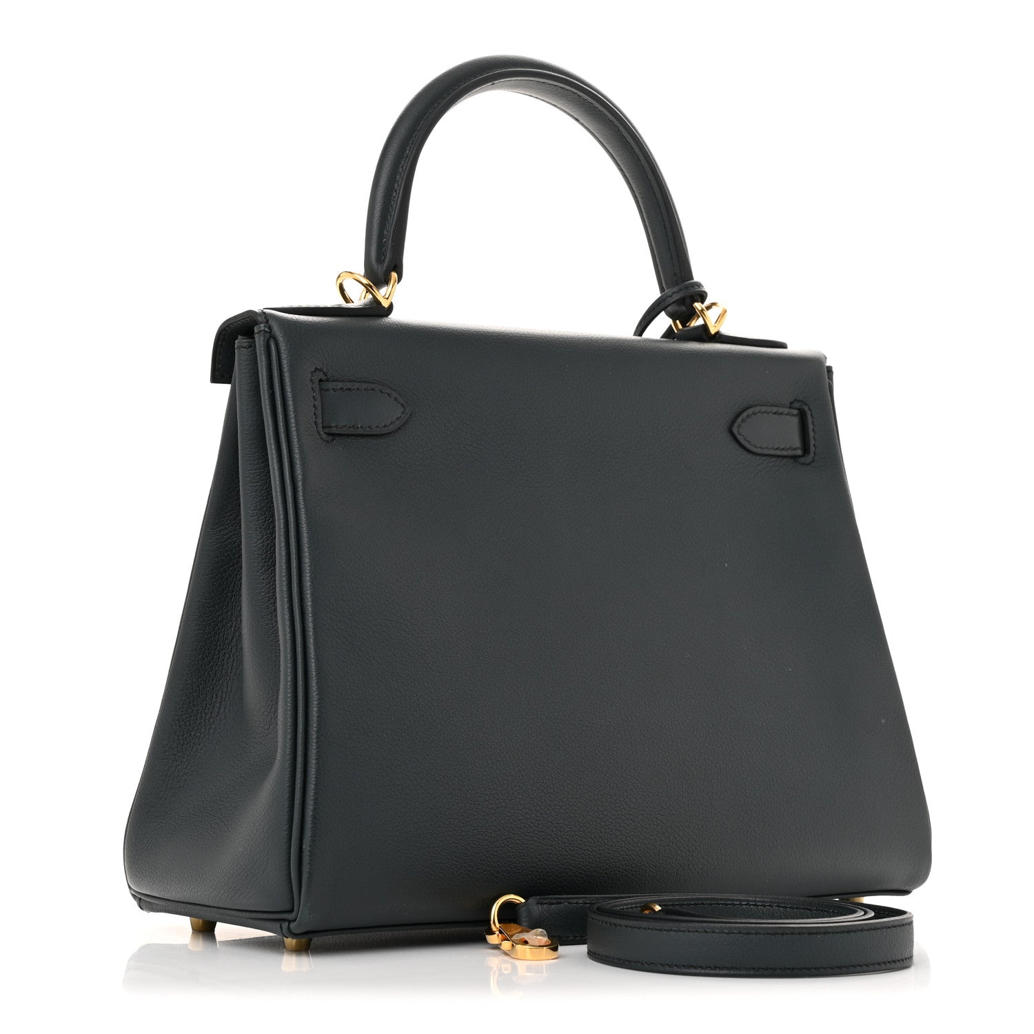 Hermes Evercolor Kelly Retourne 28  Vert Rousseau 3 of 12
