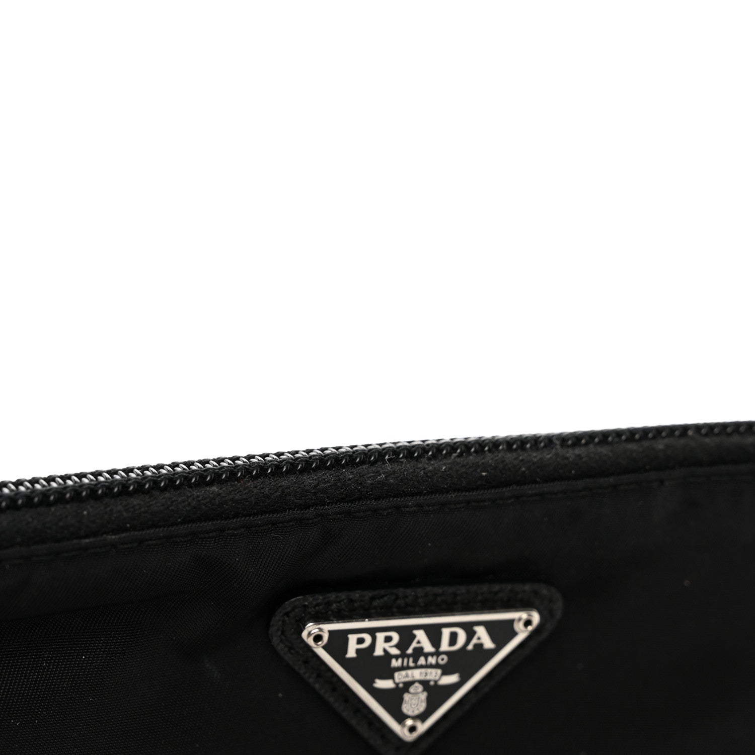 Prada Re-Nylon Vela Pouch Black 10 of 10