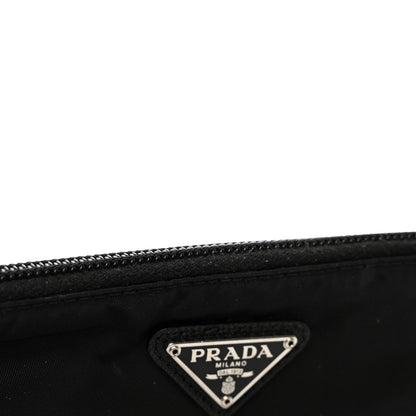 Prada Re-Nylon Vela Pouch Black 10 of 10