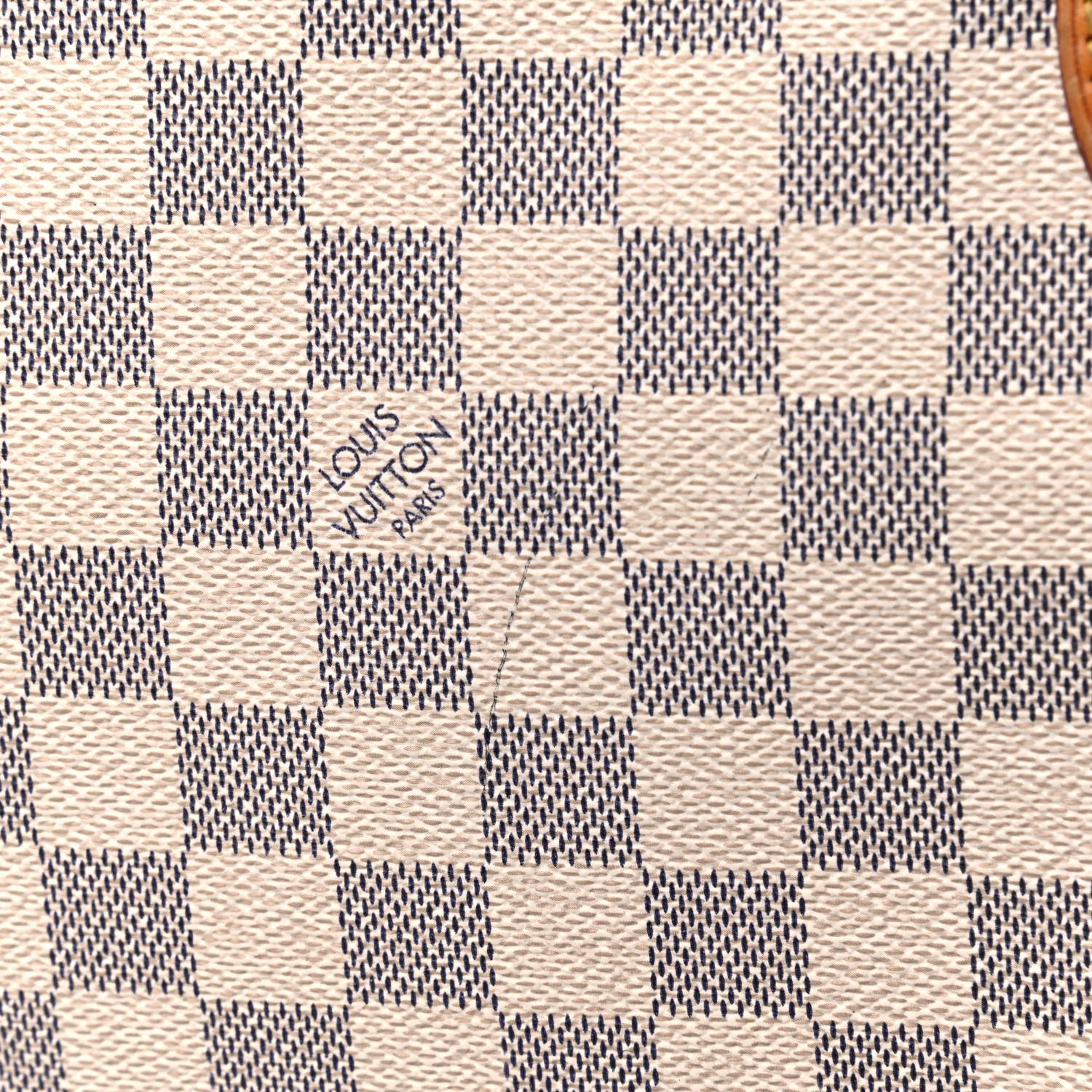Louis Vuitton Damier Azur Neverfull MM 19 of 20