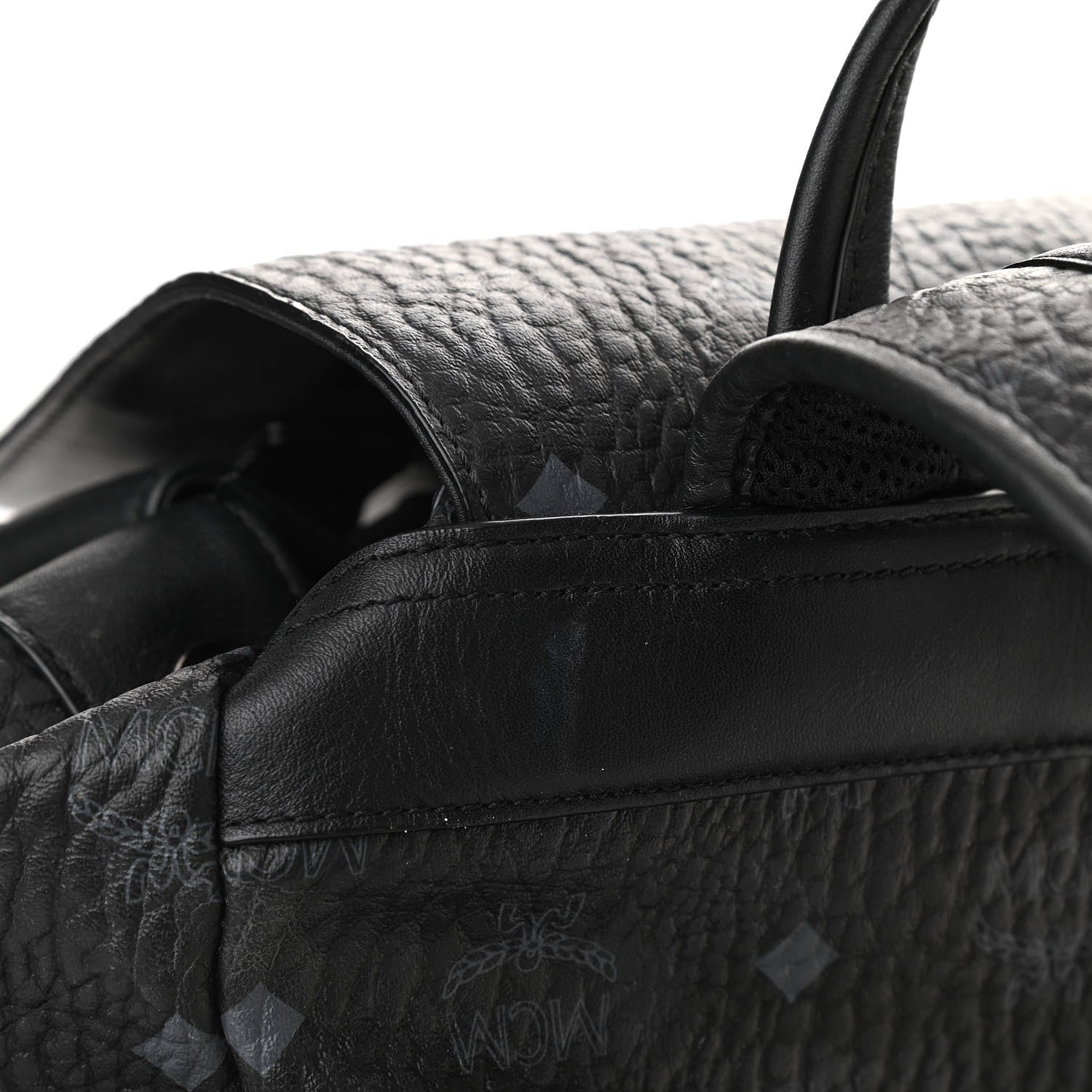MCM Visetos Brandenburg Backpack Black 10 of 11