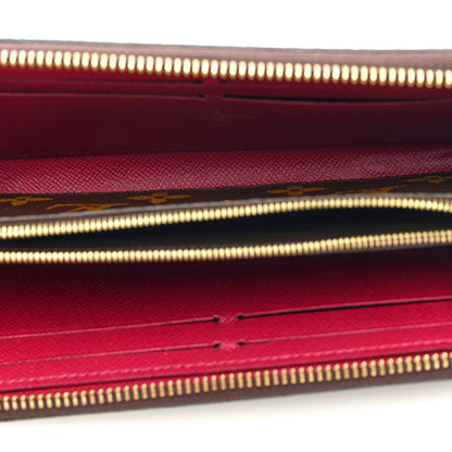 Louis Vuitton Monogram Clemence Wallet Fuchsia 5 of 7